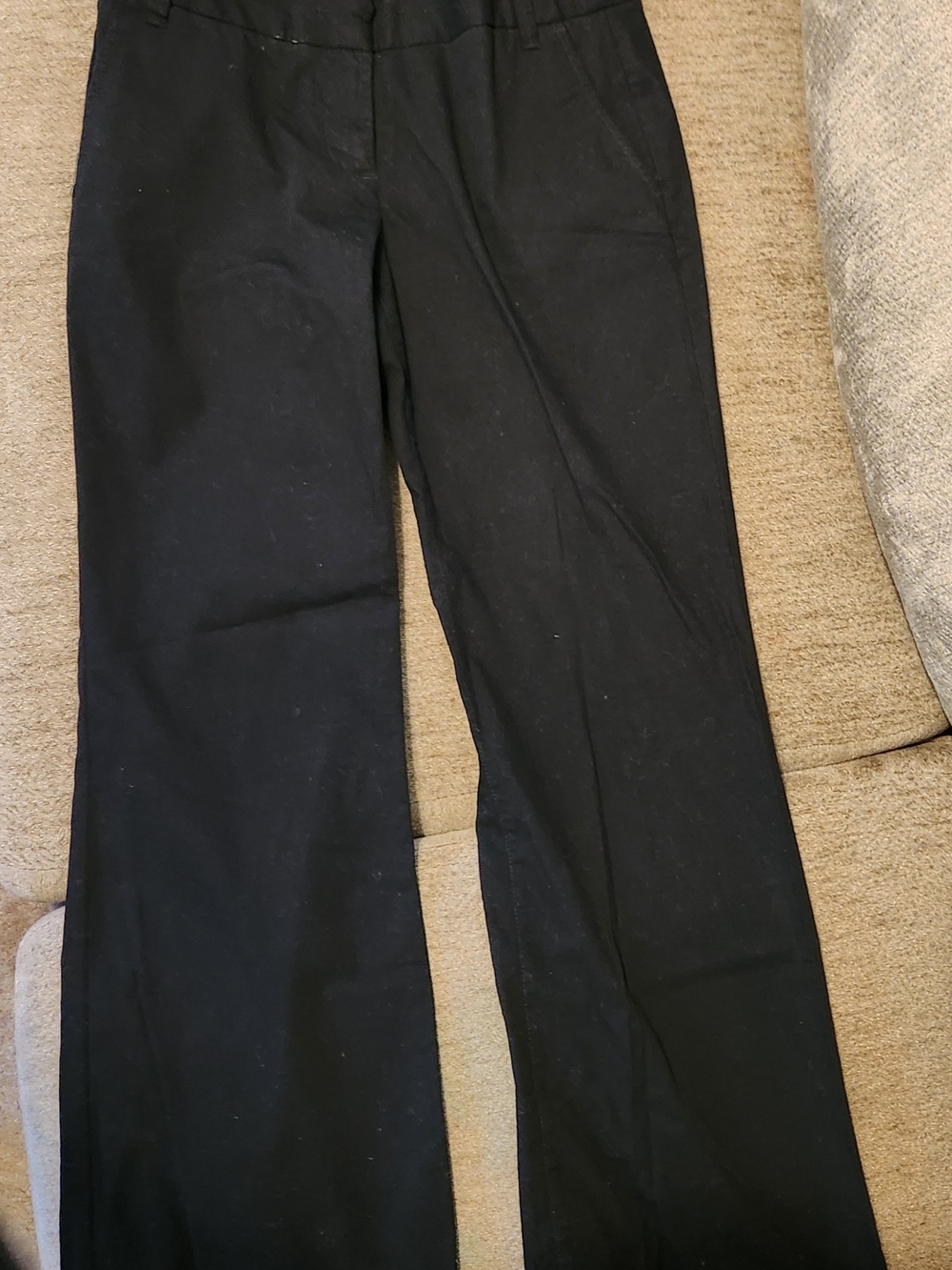 J. Crew Black Stretch City Fit Pants